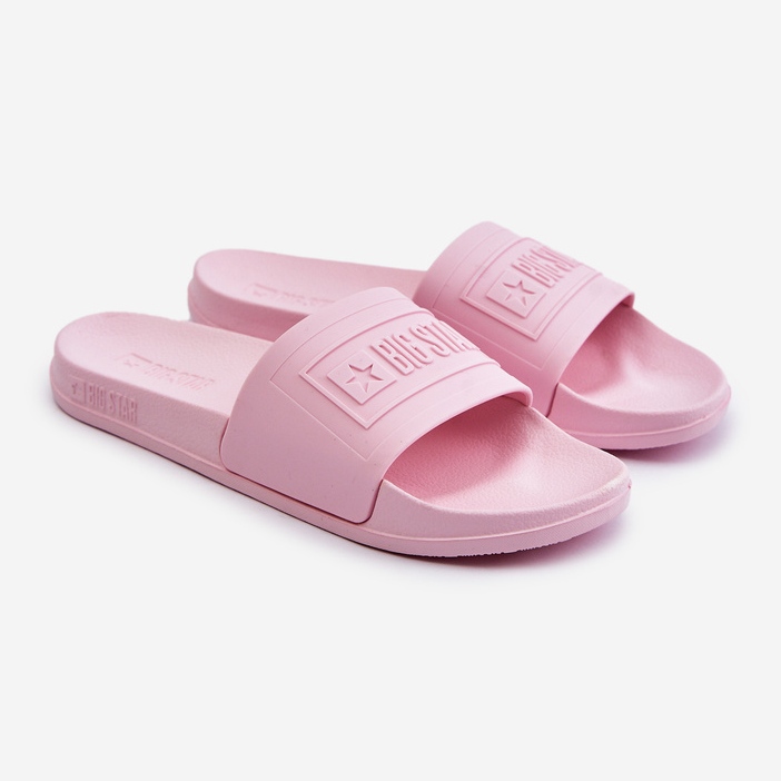 Leichte Damen-Flip-Flops Big Star OO274036 Rosa 1