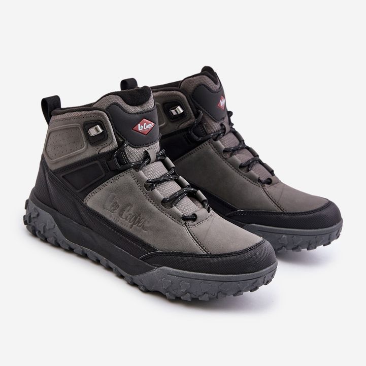 Isolierte Herren-Wanderschuhe Lee Cooper LCJ-24-01-2939 Grau 1