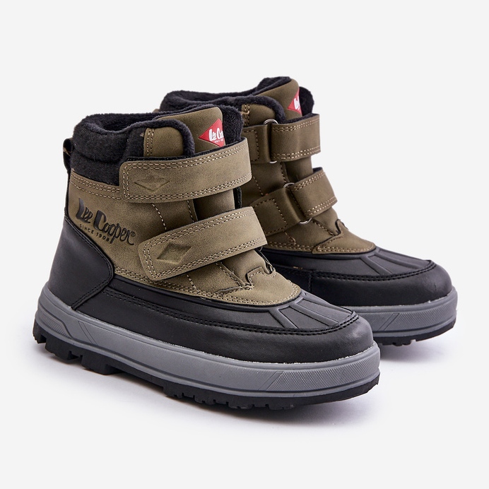 Isolierte Schneestiefel für Jungen Lee Cooper LCJ-23-01-2058 Grün 1