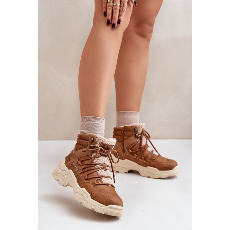 Lee Cooper Isolierte Damenstiefel LCJ-24-03-3061L Braun 2