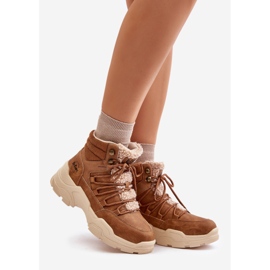 Lee Cooper Isolierte Damenstiefel LCJ-24-03-3061L Braun 1