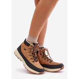 Isolierte Herren-Wanderstiefel Lee Cooper LCJ-24-03-3035M Braun Kamel 1