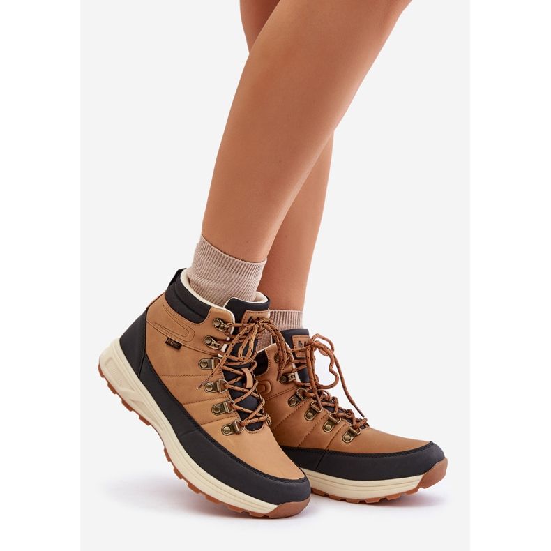 Isolierte Herren-Wanderstiefel Lee Cooper LCJ-24-03-3035M Braun Kamel 1