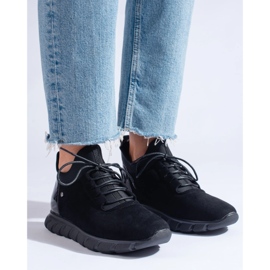 Leichte Turnschuhe von Vinceza schwarz 3
