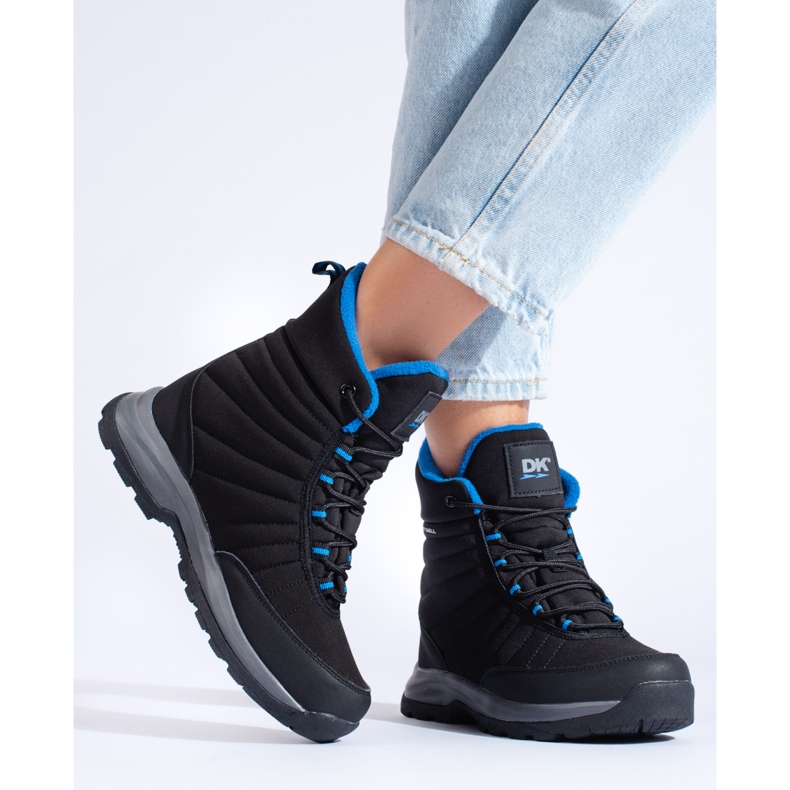 DK aquaproof hohe Trekkingschuhe für Damen schwarz 1