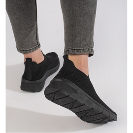 Schwarze Damen-Fitnessschuhe 2