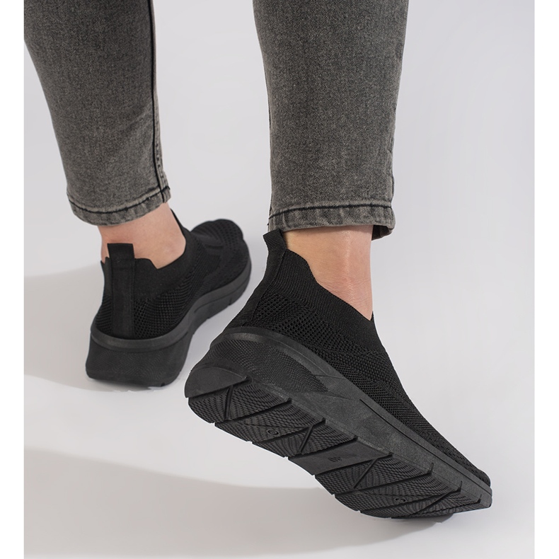 Schwarze Damen-Fitnessschuhe 2