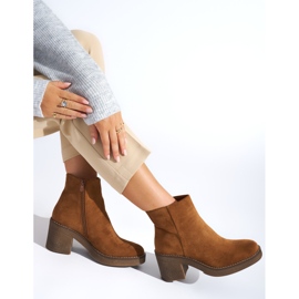 Braune Damenstiefeletten 4