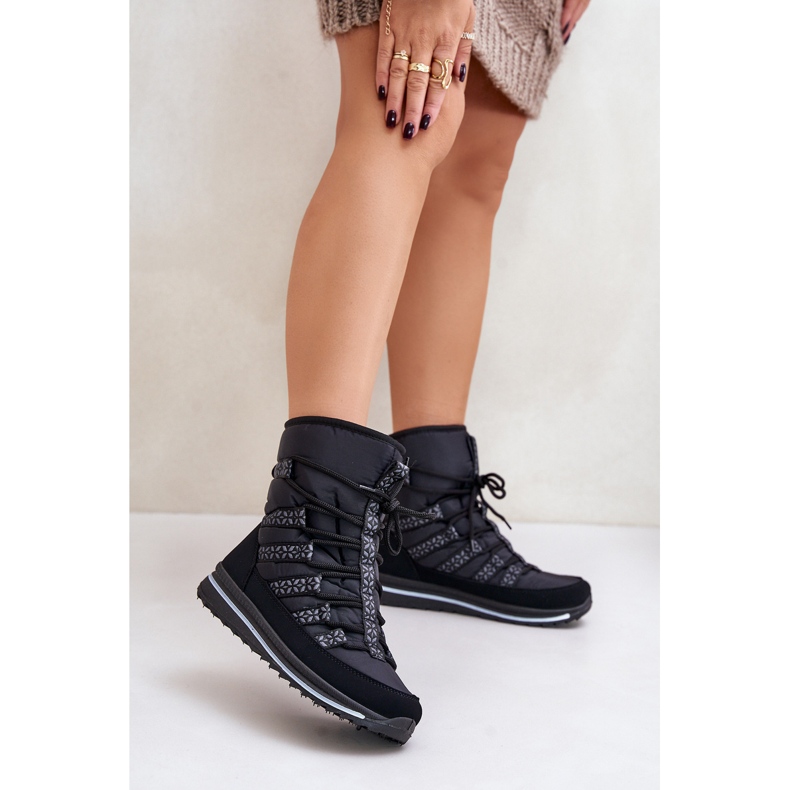 Progress PROGJ-20-02 Damen-Schneestiefel Schwarz 2