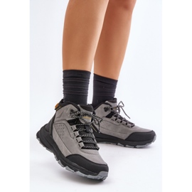 McKeylor 14011 isolierte Trekkingschuhe für Damen, Grau 2