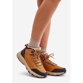 McKeylor 14011 Camel Isolierte Trekkingschuhe für Damen beige 1