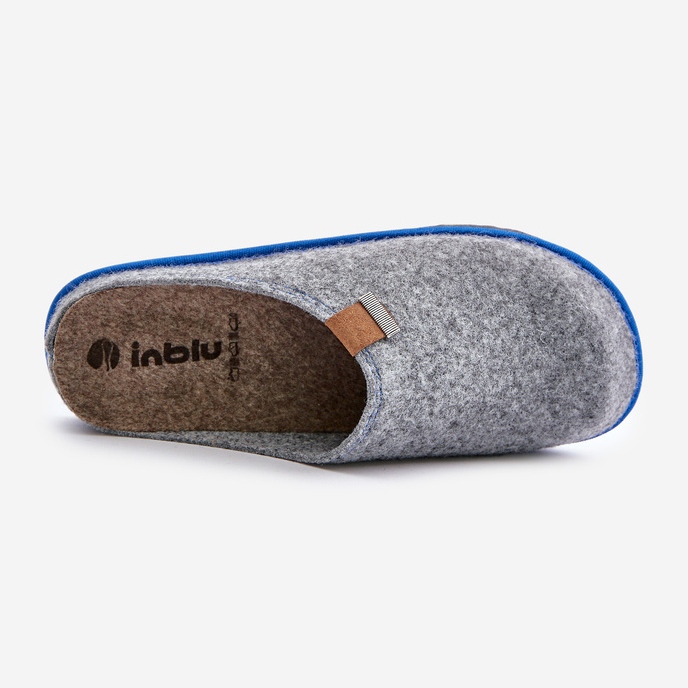 Herrenhausschuhe Home Shoes Inblu SI000023 Hellgrau 2