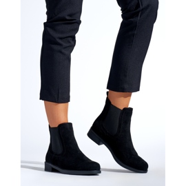 SHELOVET Stylische Chelsea-Boots schwarz 1