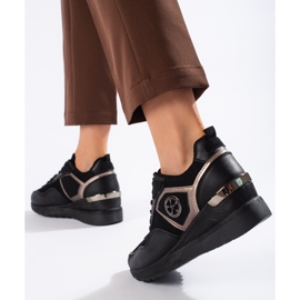 Schwarze Sportschuhe für Damen 2