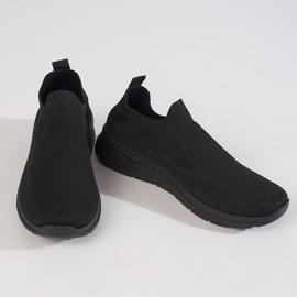 Schwarze Damen-Fitnessschuhe 1