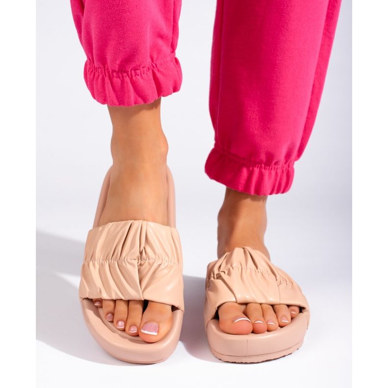 Beige Damen-Flip-Flops 1