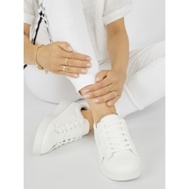 Weiße klassische Sportschuhe 1