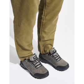 Graue DK-Trekkingschuhe für Herren 1