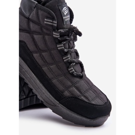 Isolierte Herren-Winterschnürstiefel Progress PROGJ-24-153 Schwarz 5