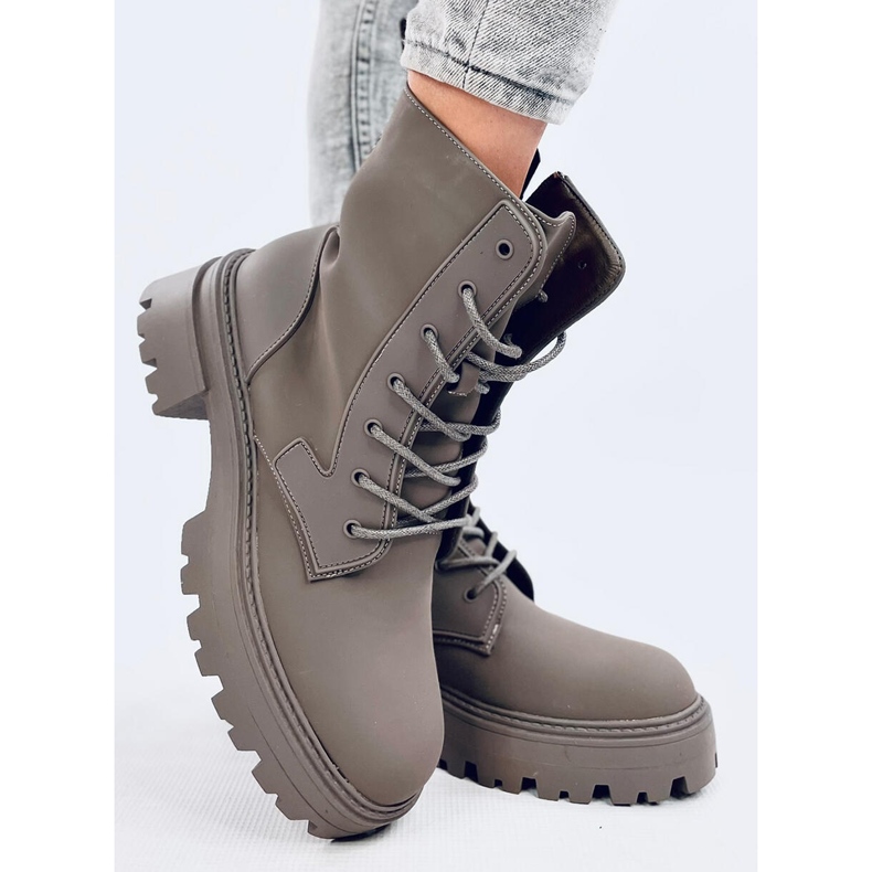 Tamar Green Schnürstiefel grün 2