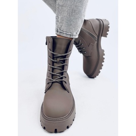 Tamar Green Schnürstiefel grün 1