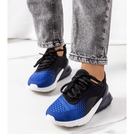Glaner marineblaue Sportschuhe schwarz 2