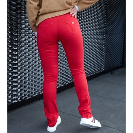 Weiße Schnürsneaker aus Leder 4