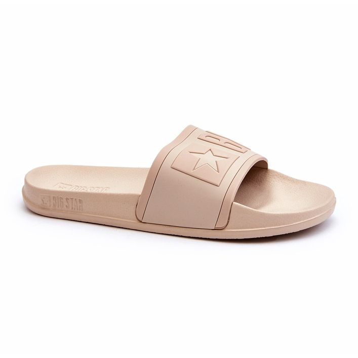 Damen-Flip-Flops Big Star NN274A645 Beige 1