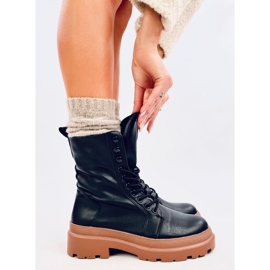 Kinchs NERO/AMBRA Schnürstiefeletten mit Protektor schwarz 4