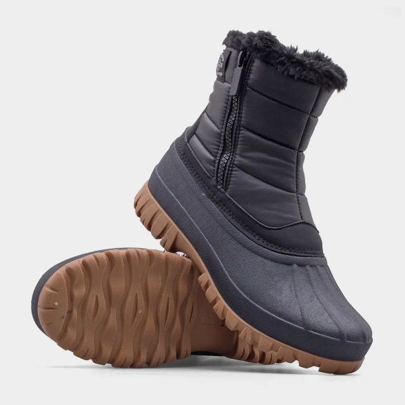 Lee Cooper LCJ-24-44-2866LB Winterschneestiefel schwarz 1