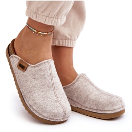 Damen-Hausschuhe Hausschuhe Inblu DJ000010 Hellbeige 4