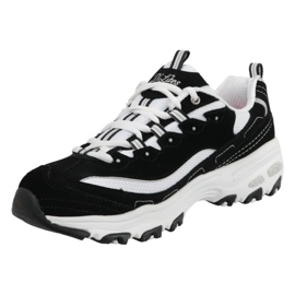 Skechers D'Lites Biggest Fan 11930-BKW Schuhe schwarz 2