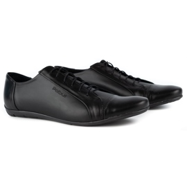 Polbut Elegante Herrenschuhe für Jeans C23 schwarz 7