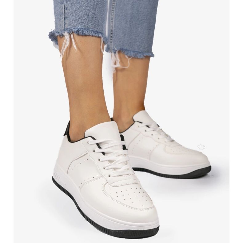 Schwarze und weiße klassische BL3619-SP Sneakers 2