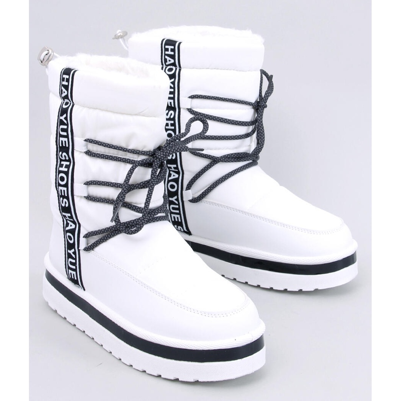 Weiße Damen-Schneestiefel von Archie 1