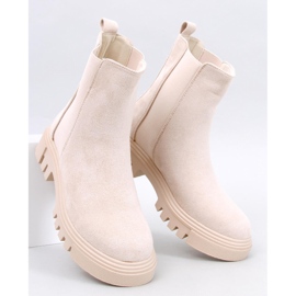 Swanson Beige High-Top-Chelsea-Stiefel 1