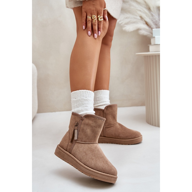 Big Star Damen-Schneestiefel OO274A165 Beige 2