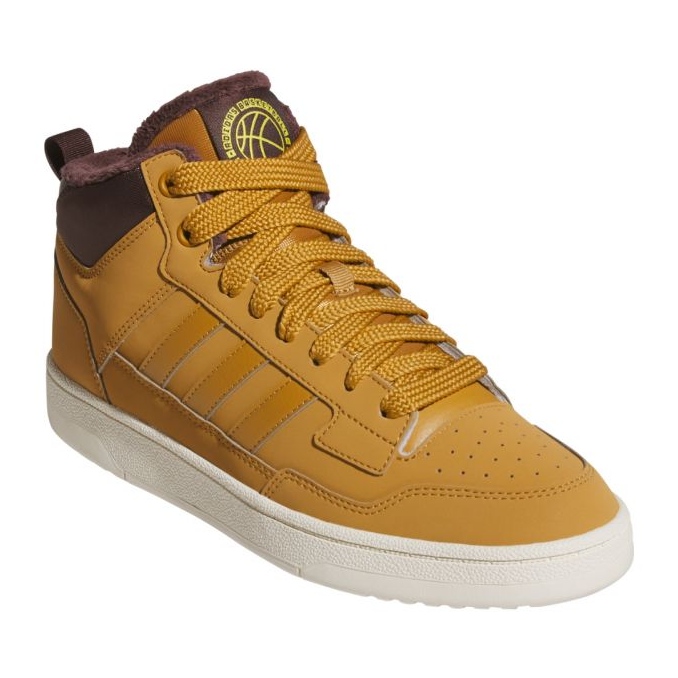 Adidas Rapid Court Mid Winterized JR0171 Schuhe gelb 1