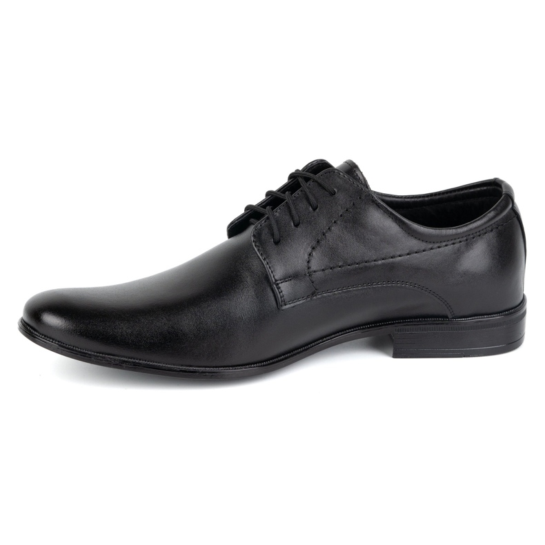 Olivier Formale Herren-Lederschuhe 292lu schwarz 1