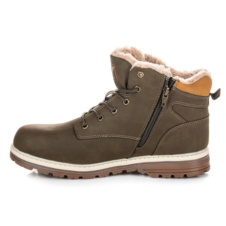 Arrigo Bello Khaki Trapper grün 1