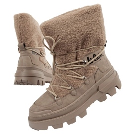 Lee Cooper LCJ-24-47-3149L Schneestiefel beige 1