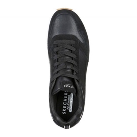 Skechers Uno Stacre 52468-BKW Schuhe schwarz 3