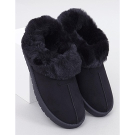 Kurze Emus-Hose mit schwarzem Fraley-Fellbesatz 1