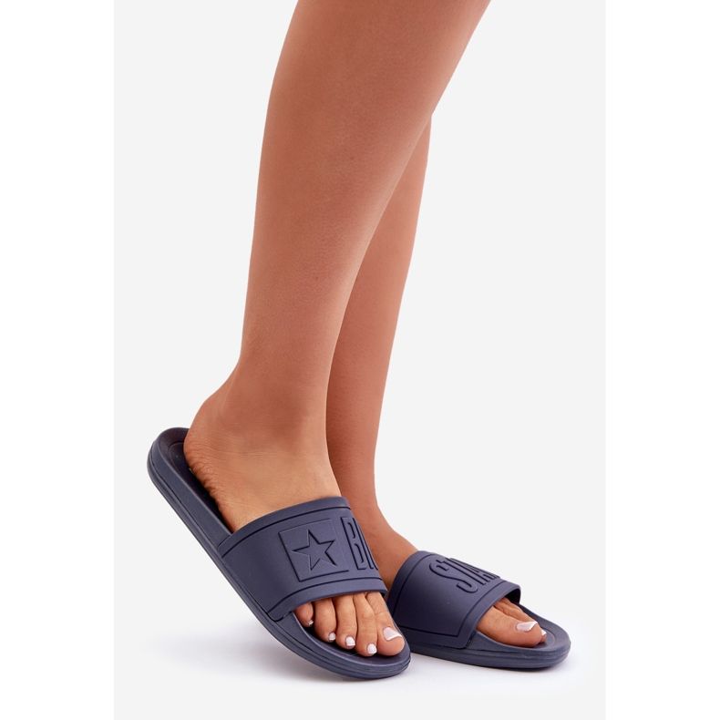 Damen-Flip-Flops Big Star DD274A269 Marineblau 1