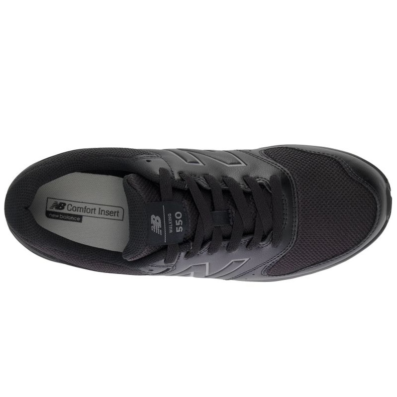 Herren-Sportsneaker New Balance 550 Trainingsschuhe schwarz (MW550BK4) 1