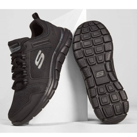 Skechers Track Knockhill 232001-BBK Schuhe schwarz 1