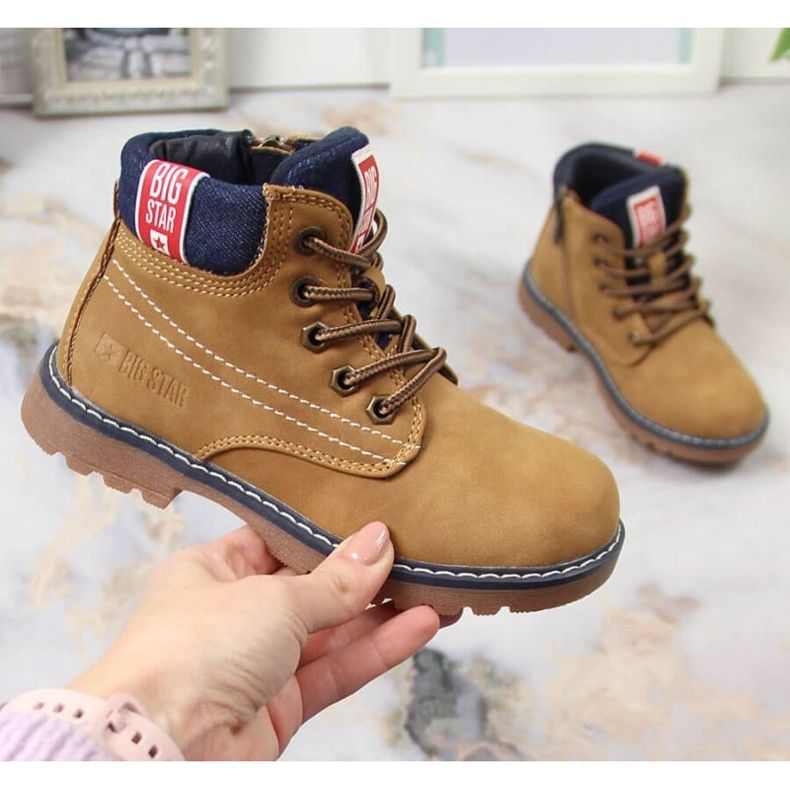 Big Star INT1789 isolierte Stiefel braun 1