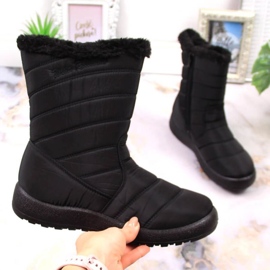 NEWS EVE378A isolierte Schneestiefel schwarz 1