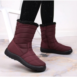 Isolierte Schneestiefel NEWS W EVE378B rot 1