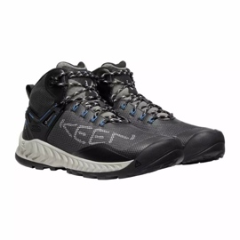 KEEN Nxis Evo Mid Wp Schuhe MAGNET/BRIGHT Cobalt KE-1026108 schwarz 1